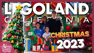 Christmas at LEGOLAND California 2023  Holiday Food amp Fun [upl. by Neelat]