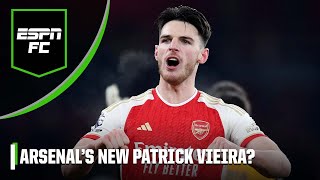 Arsenal vs Wolves ANALYSIS Could Declan Rice be Arsenals NEW Patrick Vieira  ESPN FC [upl. by Berlinda]