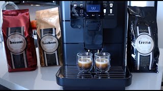 How to use Saecos New Royal OTC Super Automatic Espresso Machine Released in 2023 Review and Demo [upl. by Aizirk]