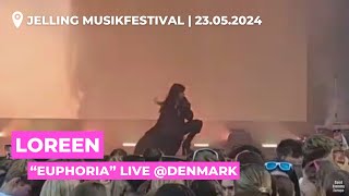 Loreen  quotEuphoriaquot LIVE Jelling Musikfestival Denmark  23052024 [upl. by Germin915]