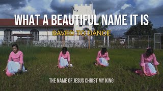 What A Beautiful Name  Hillsong Worship  Saved To Dance Dance Cover [upl. by Shiri]