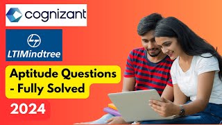 Cognizant LTI Mindtree Previous Year Aptitude Questions  2024  Fully solved [upl. by Aisul]