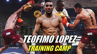 Teofimo Lopez Training Camp [upl. by Oirramaj]