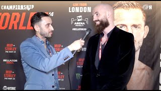 Peter Queally WANTS TO SEE MCGREGOR VS USMAN NEXT talks Benson Henderson fight in Dublin amp more [upl. by Nirrad]