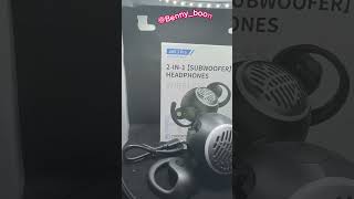 Subwoofer earbuds 2 in 1 [upl. by Fari]