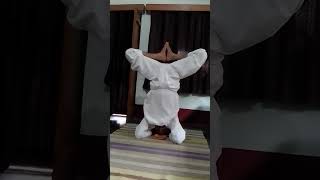 Sirsasana or Headstand  27  One Hour selfchallenge [upl. by Yrad]