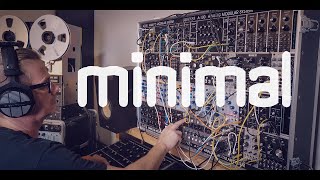 Analog Minimal Techno Modular Jam  quotEarth Tribe Connectedquot [upl. by Aridan617]