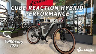 EBike Unboxing Video Cube Reaction Hybrid Performance 625 [upl. by Akyeluz]