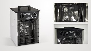 Trotec Elektroheizgebläse TDS 20  der saubere Elektroheizer für Innenräume 33 kW [upl. by Airamasor]