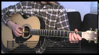 How To Play Merle Travis  Sixteen Tonsoriginal 1946 recording [upl. by Teplitz]