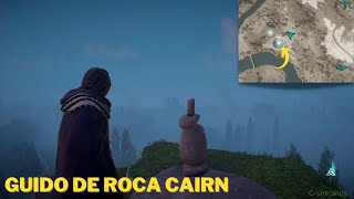 Guido de Roca Cairn Puzzle Solution in Amienois  Assassins Creed Valhalla [upl. by Killie]