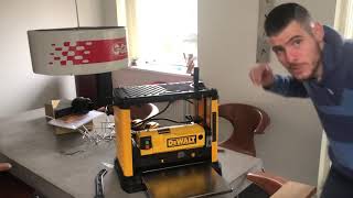 Dewalt DW733 unboxing og gennemgang [upl. by Obocaj]