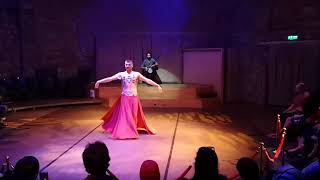 Erhan Ay belly dancer drum solo September 2018 İstanbul [upl. by Yelwah]