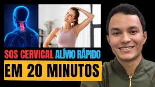 ALIVIE DOR CERVICAL EM 20 MINUTOS  DICAS PARA QUEM FICA MUITO TEMPO SENTADO [upl. by Atikram510]