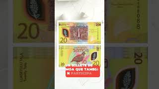 Billete 20 Tala de samoacompitiendo por ser el billete más hermoso del mundo 2024 [upl. by Hsotnas]