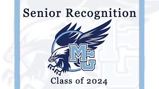 Monona Grove High School Senior Recognition Night  Wednesday May 15th 2024 [upl. by Masterson]