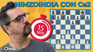 Cómo jugar contra la Defensa Nimzoindia  Aperturas de ajedrez en 15 minutos [upl. by Searby]