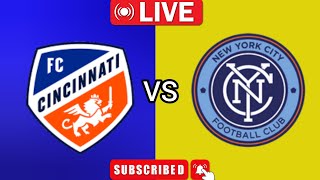 New York City FC vs FC Cincinnati United States Major League Soccer Match Today Live 2024 [upl. by Preuss783]