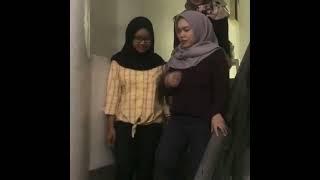 Muslim Woman Suffers Heart Attack While Descending Stairs [upl. by Long]