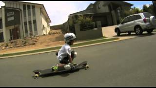 6 year old downhill skateboarder [upl. by Martine]