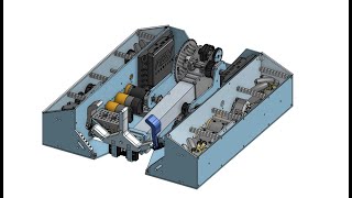 KookyBotz Copy  Telescopic tubing  CAD [upl. by Adnovahs799]