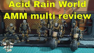 Acid Rain World AMM review  Mason Yellow Jacket Captain Vespid Vanguard amp Swiftwing Speeder 118 [upl. by Landel502]