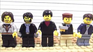 LEGO The Usual Suspects  Lineup Scene [upl. by Neenad]