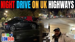 Scotland Se London Ki Night Drive Karni Padh Gai Ep  77 India To London Road Trip [upl. by Nasia]