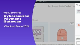 WooCommerce Cybersource Payment Gateway Hosted Checkout Demo 2024 [upl. by Anilef]