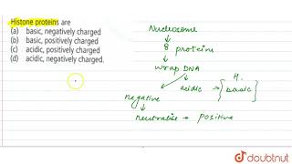 Histone proteins are [upl. by Amerak]