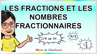 Les fractions et les nombres fractionnaires Cours 29 CAHIER DEXERCICES sur Marie de Charlevoix 😃 [upl. by Shelia819]