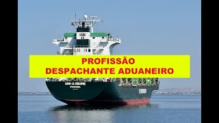 PROFISSÃO DESPACHANTE ADUANEIRO [upl. by Jessica]