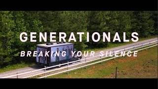 Generationals  Breaking Your Silence OFFICIAL MUSIC VIDEO [upl. by Yasnil]