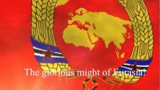 Anthem of the Union of Socialist Eurasia  quotMarch of the USEquot  quotEurasia Foreverquot [upl. by Ellebasi]