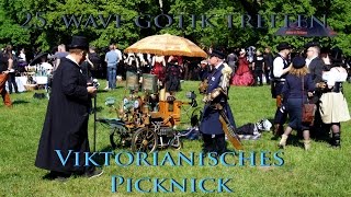 25 WGT 2016  Viktorianisches Picknick  13Mai 2016 Leipzig [upl. by Anoli]