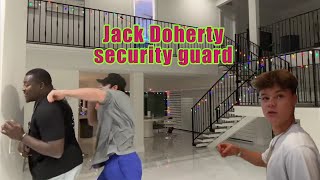 Zherka fight Jack Doherty security guard [upl. by Aihsinat187]