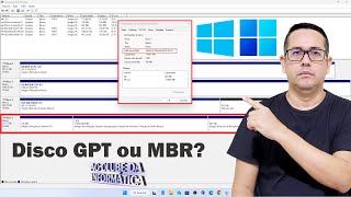 Como Saber Se o Disco é GPT ou MBR pelo Windows 10 ou 11 [upl. by Helve141]