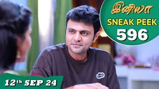 Iniya Serial  EP 596 Sneak Peek  12th Sep 2024  Alya Manasa  Rishi  Saregama TV Shows Tamil [upl. by Anerdna]