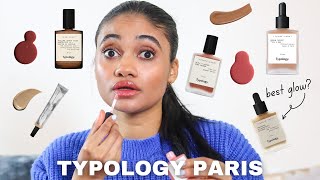 Glow Up with Typology Paris  a full face and review of Typology [upl. by Atikihs]