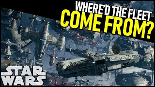 How did the Resistance get their MASSIVE FLEET in The Rise of Skywalker [upl. by Nonohcle]