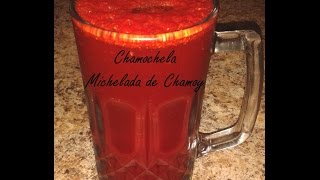 Receta Fácil Michelada de Chamoy – ChamoChela [upl. by Darnoc]