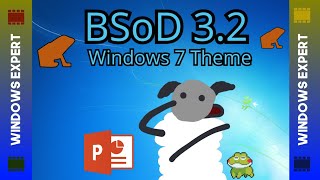 🐸 BLUE SCREEN OF DEATH 32 Windows 7 Theme🐸 [upl. by Anneehs]