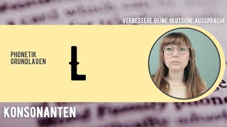 AusspracheGrundlagen L  Übersicht Aussprache Deutsch [upl. by Bambie]