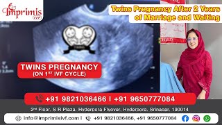 Twin Pregnancies with Low AMH and Hydrosalpinx at Imprimis IVF  Best IVF Centre in Kashmir [upl. by Avahc]