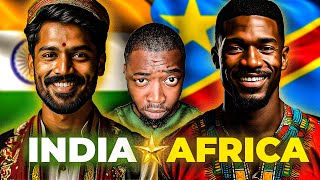 What Girls Choose As Handsome in Africa VS India [upl. by Assilrac640]