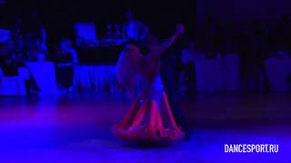 Mirko Gozzoli  Edita Daniute  Slow Foxtrot  Crystal Ball 2014 [upl. by Saimon487]