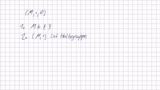 Mathematik für Informatik Studenten 39  Algebraische Grundstrukturen  Monoid [upl. by Mamie]