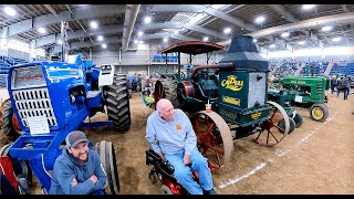 Antique Tractors Show at the Pa Farm Show 2024 [upl. by Umberto213]