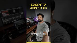 Day 7  On Camera Proxy Files 🖥️ Journey to 100k ✨minivlogshorts [upl. by Ashraf630]