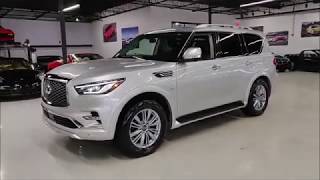 2019 Infiniti QX80 Luxe AWD Navigation Bose and Heated Seats Startup and Walk Around [upl. by Rumit234]